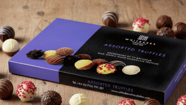 Whitaker’s Assorted luxury Truffles gift box